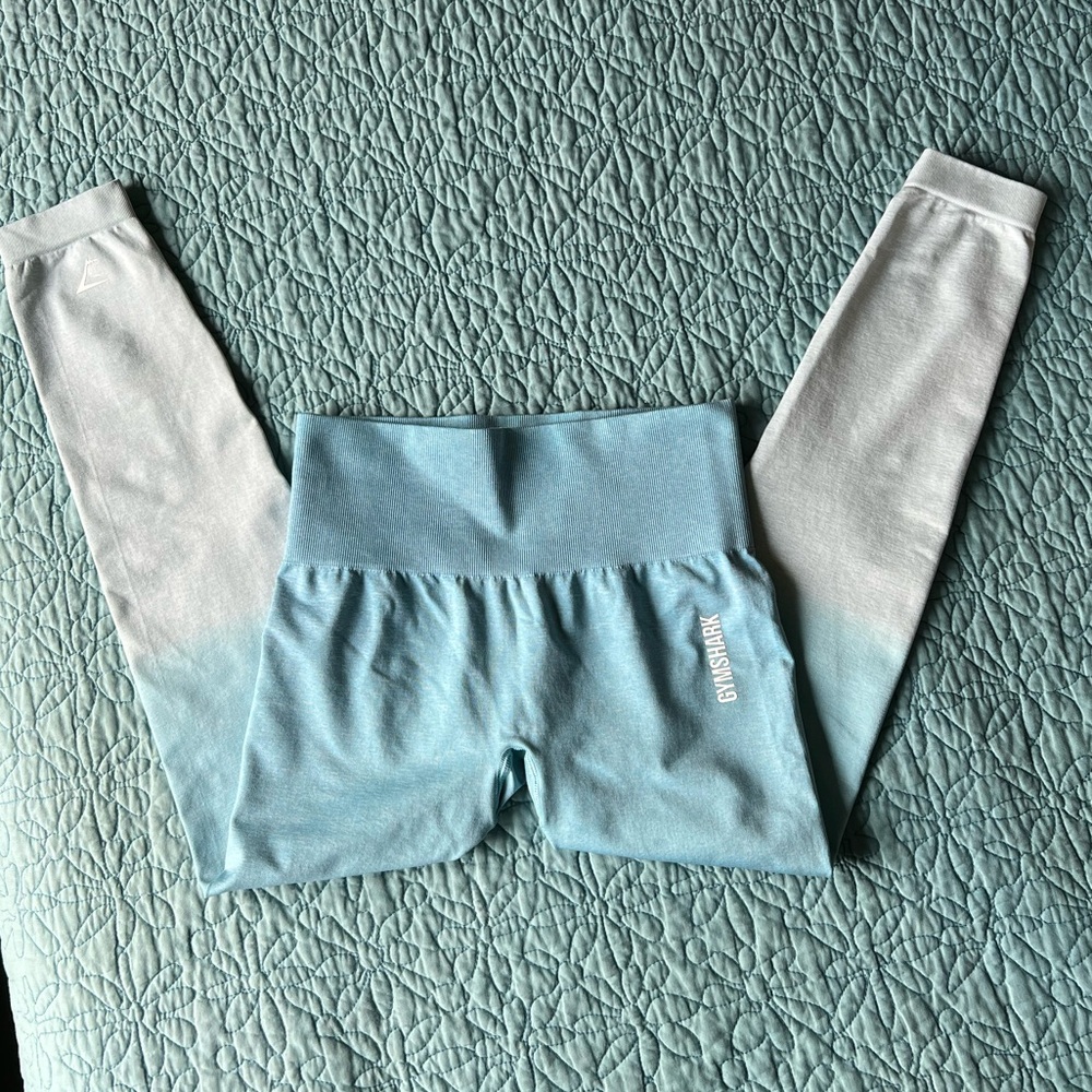 Gymshark sky blue leggings size S